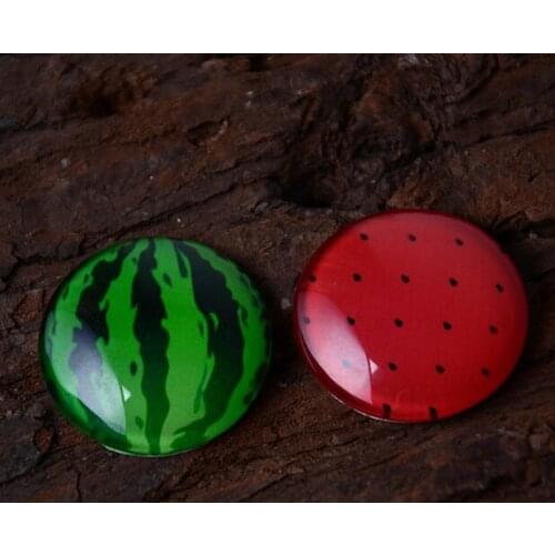 10mm~30mm Couples Round Glass Cabochons for Necklace Decoration and Phone Chain Accessaries 60 pcs/lot