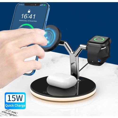 POOJERY Magnetic Wireless Chargers For Mobile Phones