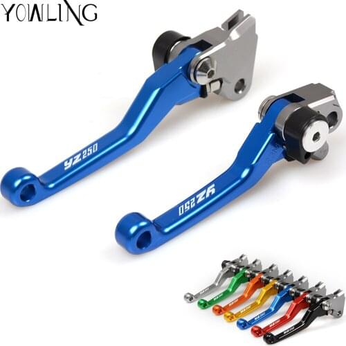 Motocross Dirt Bike Brake Clutch Levers For YAMAHA YZ250 YZ 250 2015 2016 2017 2018 CNC Pivot Pit Bike Brake Clutch Handle YZ250