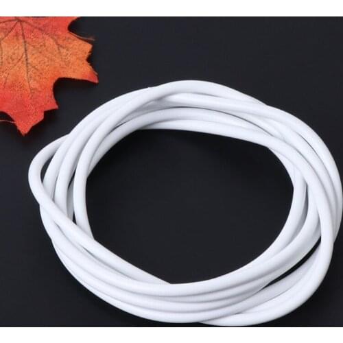 Net Hang 2m Curtain Wire Window Cord Cable String Set With 5 Fish Eyes 5 Hooks E56C