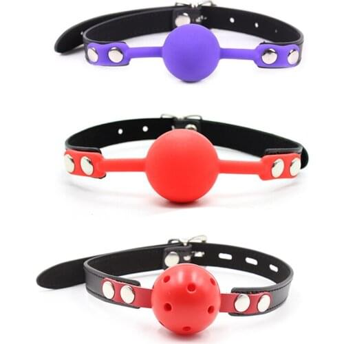 Silicone Gag Ball Bdsm Toys Bondage Gear Adult Toys Open Mouth Gag Sex Ball Adult Games Exotic Accessories Sex Toys for Women