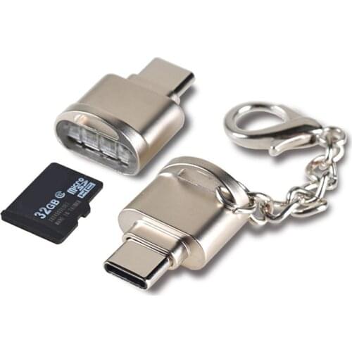 USB Type C OTG Adapter Type-C To USB Converter for USB C PD Charger Mouse keyboard flash Disk Portable Keychain OTG Plug