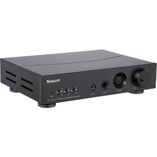 Headphone Amplifier Fully Balanced Discrete Class A Amp/Preamp Support XLR/6.35mm/4.4mm Multi Interface