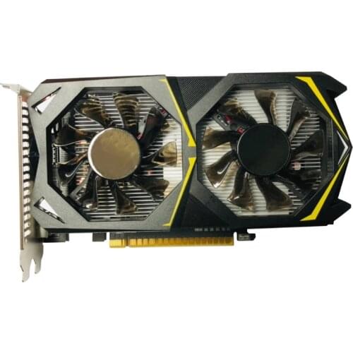 Video Card for NVIDIA GTX1050 4GB GDDR5 128 Bit Graphics Cards Desktop Computer Game Card for Professional Player