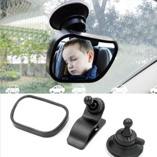 Baby Front View Mirror Car Back Seat View Mirror Reverse Safety Seats Mirror Baby Rear Ward Facing Car Interior Adjustable