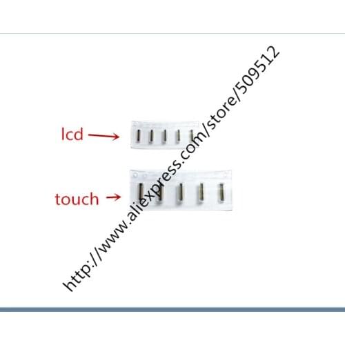 10 Set A quality LCD Screen Display FPC Plug Connector for iPhone 5 5c 5s 6s 6 plus Logic Board Power On Off Plug LCD trouch