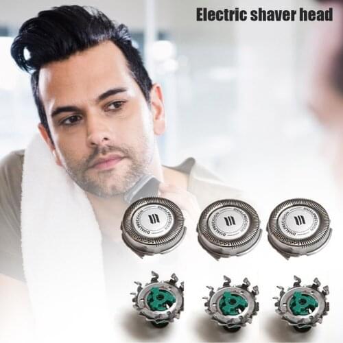 3PCS Shaver Head Electric Razor Blade Shaving Head For RQ11 RQ1150RQ1160RQ1175RQ1180RQ1150X