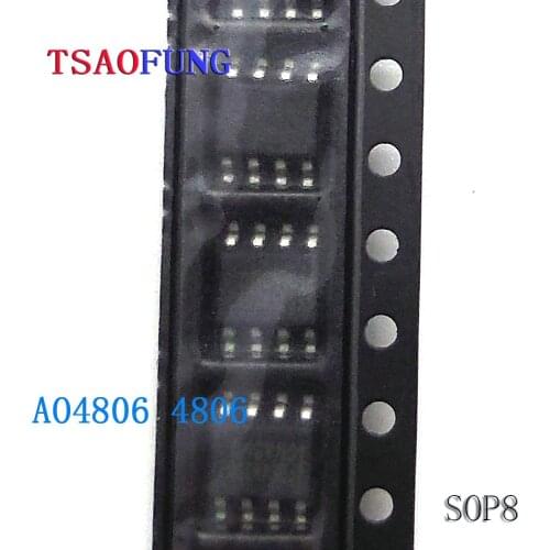 5Pieces AO4806 4806 SOP8 Integrated Circuits Electronic Components