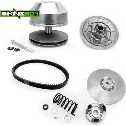 BIKINGBOY Driven Clutch + Secondary Driven Clutch + Belt For Yamaha Golf Cart 4-Cycle G2 G8 G9 G14 G16 G22 85-21 92 93 94 95 96