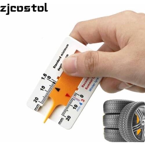 Tire Tread Depth Gauge 0 - 20 Mm Auto Car Tyre Tread Depth Depthometer Gauge Caliper Motorcycle Trailer Tire Wheel Measure Tool