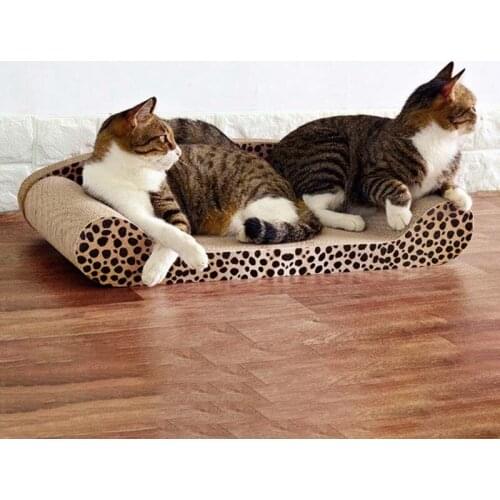 Cat Toy Scratching Post Board with Catnip Toys for Cats Pet Corrugated Interactive Play Toy Cats Supplies