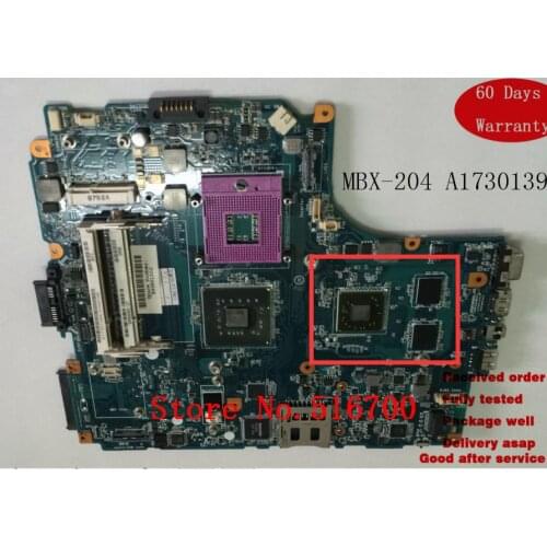 Laptop motherboards For Sony Vaio VGN NW VGN-NW11Z PCG-7171M MBX-204 A1730139A Working and fully tested