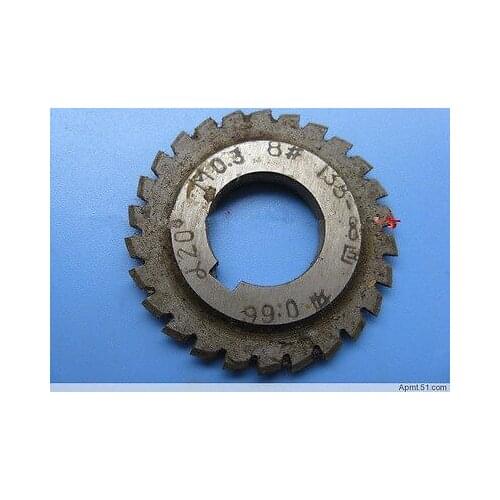 Set 8Pcs Module 0.3 PA20 Bore16 1#2#3#4#5#6#7#8# Involute Gear Cutters M0.3