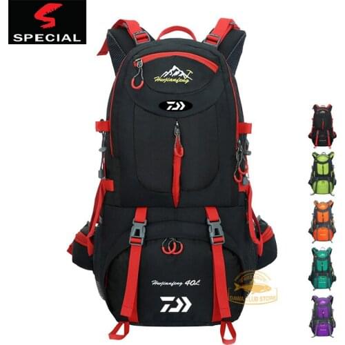 2021 DAIWA Fishing Backpack New Mens Outdoor Travel Waterproof Hiking 60L Backpack Mountaineering Camping Sports Backpack