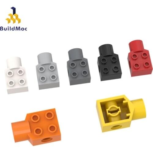 BuildMOC Assembles Particles 48169 high-techalalal Brick 2 x 2 For Building Blocks Parts DIY LOGO Educational gift Toys