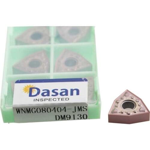 WNMG080404 JMS Carbide inserts WNMG080408 BladeWNMG CNC Lathe Tools External Turning Tool Cutter for Stainless Steel