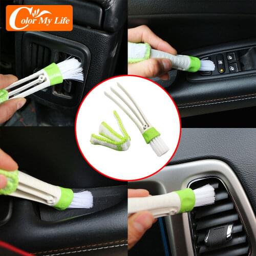 Car Care Multifunction Cleaning Brush for Toyota CHR Camry Corolla Rav4 Voxy Noah Nav1 Esquire Hilux Etios Prius Land Cruiser