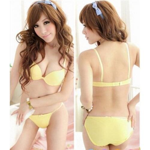 Women Super Boost Push Up Bra Thick Padded Add 1 Cups Underwear Girls Sexy Bras Soft Girl Brassiere32-36 Solid Lingerie Sexy Bra