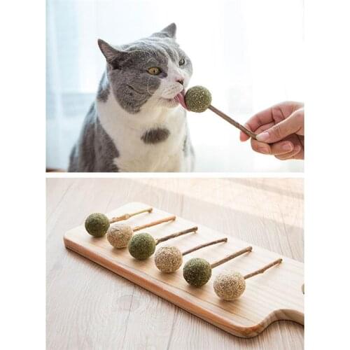 Cat Catnip Toy Cats Kitten Chew Toy Catnip Matatabi Molar Toy Cat Chew Sticks Cleaning Cat Teeth Silvervine Stick Cat Pet Toys
