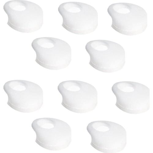 10 Pieces Replacement Silicone Earbuds Ear Pads Tips For 12-14mm Earphones