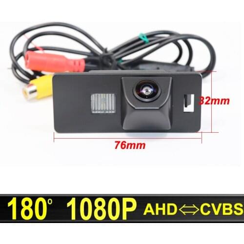 180 Degree 1080P AHD Car Rear View parking Camera For Audi A1 A4 A5 S5 Q5 TT TTS TT RS MK2 8J MK3 8S 2012-2017 2018 2019 2020