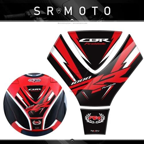 3D Motorcycle Gas Tank Pad Protector Case for Honda CBR1000RR Fireblade 2017-2020