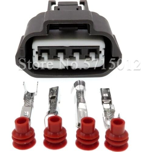4 Hole 6189-0781 Waterproof Ignition Coil Plug MAF Connector Female Socket For Nissan Mazda Mitsubishi