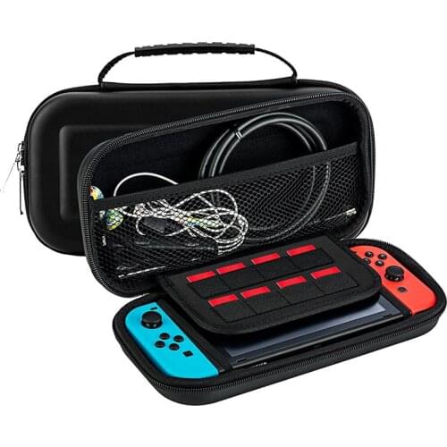 Carry Case Compatible For Nintendo Switch Protective Hard Portable Travel Carry Case Shell Pouch for Switch Console Accessorie