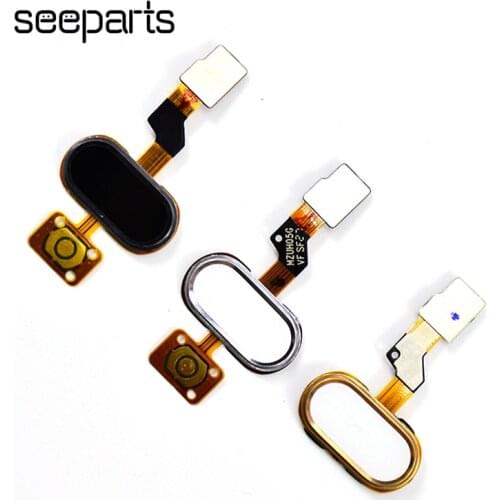 For Meizu U10 Button Fingerprint Flex Cable Sensor Touch ID / For Meizu U10 Home Button Flex Cable Replacement Repair Parts