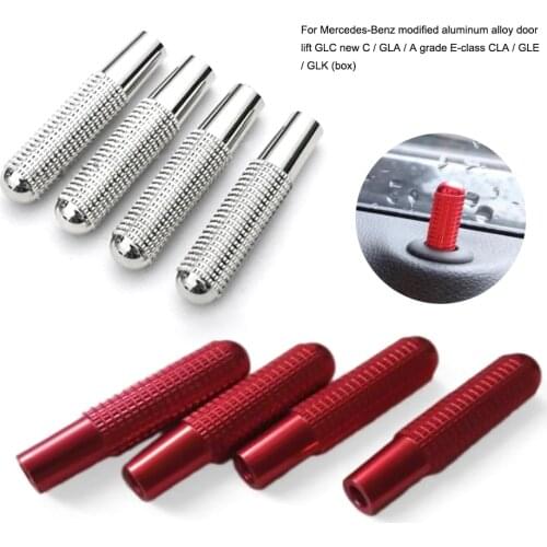 For Mercedes-Benz Modified Aluminum Alloy Door Lift GLC New C / GLA / A Grade E-class CLA / GLE / GLK Car Interior Accessories