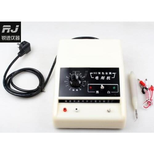 Two-color metal cutting plotter metal electric engraving machine lettering pen SG-1 mold tool stainless steel