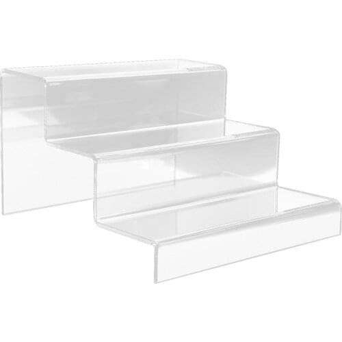 Two-layer Three-layer Acrylic Transparent Display Rack Multifunctional Staircase Type Item Display Rack Storage Rack