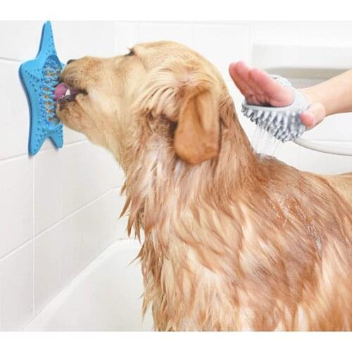 Food Storage Pads Puppy Silicone Sucker Pet Dog Licking Pad Pet Dog Suction Silicone Fixed Suction Design Silicone Lick Pad