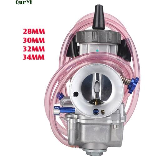 Motorcycle 28 30 32 34 MM PWK Carburetor Carburador Carb For Maikuni Kenhin Left Right Adjustable Motocross Scooter Dirt Bike