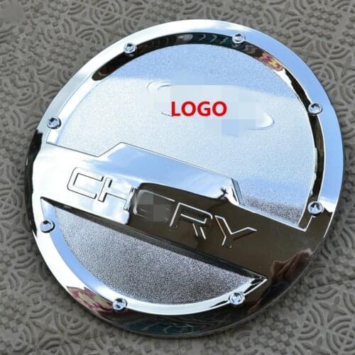 ABS chrome fuel cap tank cover for CHERY MVM315 FULWIN2 SEDAN car-styling plastic plating protective decorative trim