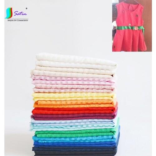 Summer Skirt,Home Decoration Sewing Accessory Colorful Thin Translucent Square Lattice Organza Tulle Fabric S0600L