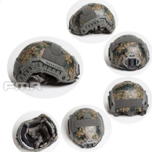 FMA-Heavy Version SetDigital WoodlandTactical Airsoft Paintball Maritime Helmet