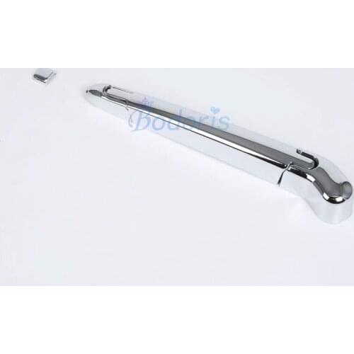 For Maserati Levante 2016 2017 2018 2019 Rear Wiper Kits Cover Windshield Windscreen Blade Trim Chrome Car Styling Accessories