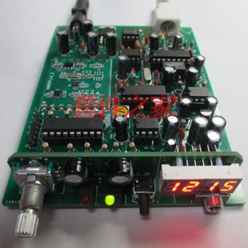 Latest Upgrade Version R80 Aviation Band PLL Receiver Double Frequency Conversion Aviation Radio Aircraft Tower Call DIY KITS