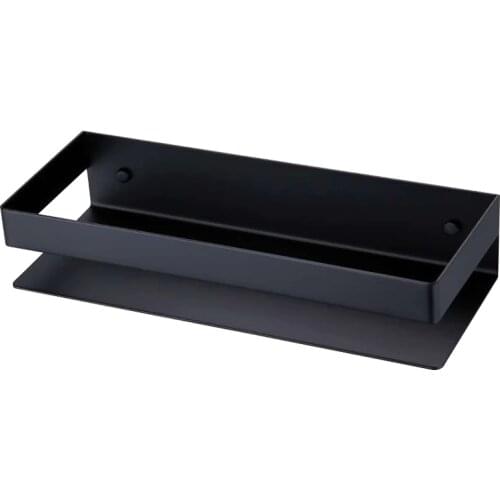 Bathroom Shelf Stainless Steel Shower Rack Corner Shelf Square Bath Shower Shelf Nail Free Brushed Gold Storage Organizer Rack