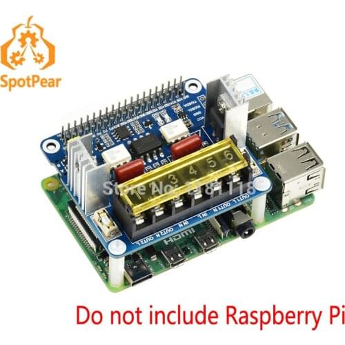 Raspberry Pi 2-CH TRIAC HAT better than Relay control