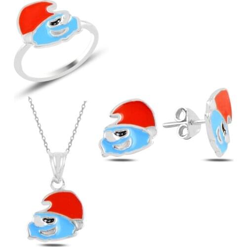 Silverlina Silver Cabochons Child Set