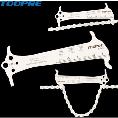 Caliper Inspection Tool Bike Repair Tools Mountain MTB Road Bike Chain Measuring Ruler Caliper Checker Repair Tools