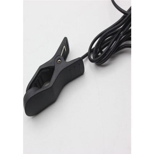 All-purpose Clip on Pickup for Guitar Violin Cello Plastic Pickup Set Black