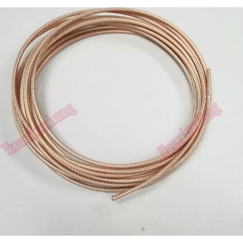 RG316 RG-316 Coaxial Antenna Wire Cable 50ohm Low Loss RF Pigtail Adapter Silver-plated