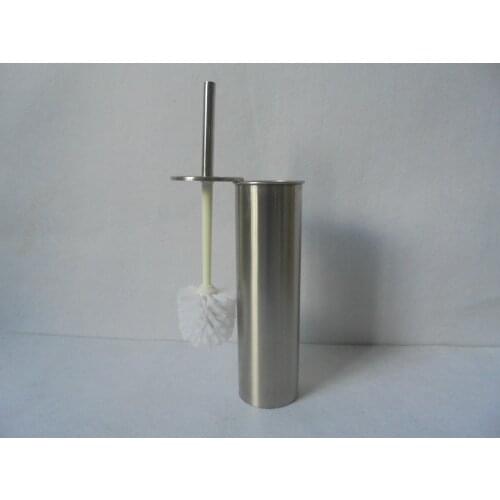 1PC 2016 Real Hot Sale Durable Type Brush for Toilet Stainless Steel Toilet Brush Holder Set for Bathroom Bath J1472