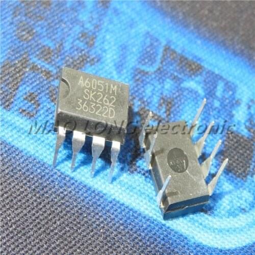 10PCS/LOT STR-A6051M A6051M STRA6051M DIP-7 Offline PWM switching power supply chip In Stock