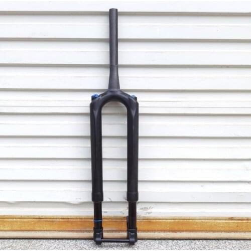 27.5 29" MTB Mountain Bike Air Carbon Fork thru-axle 15MM*100 Predictive Steering Suspension Oil and Gas Fork