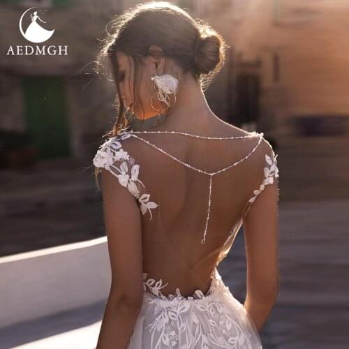 Aedmgh Wedding Dresses With A Train