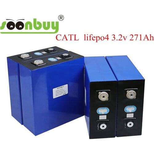CATL Grade A 3.2V 271Ah Lifepo4 Rechargeable Battery Lithium Iron Phosphate Cell Solar 12V 24V TAX FREE Fast Ship